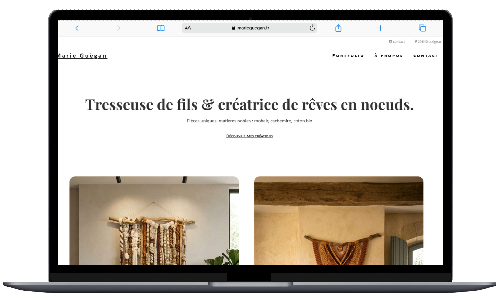 voir Marie Guègan  - Tresseuse et noueuse de rêve