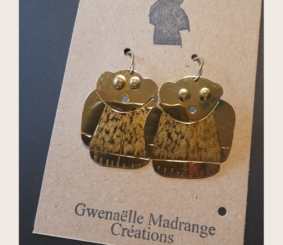 Boucles d’oreilles Golems