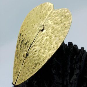 Broche feuille  . Collection Végétale 