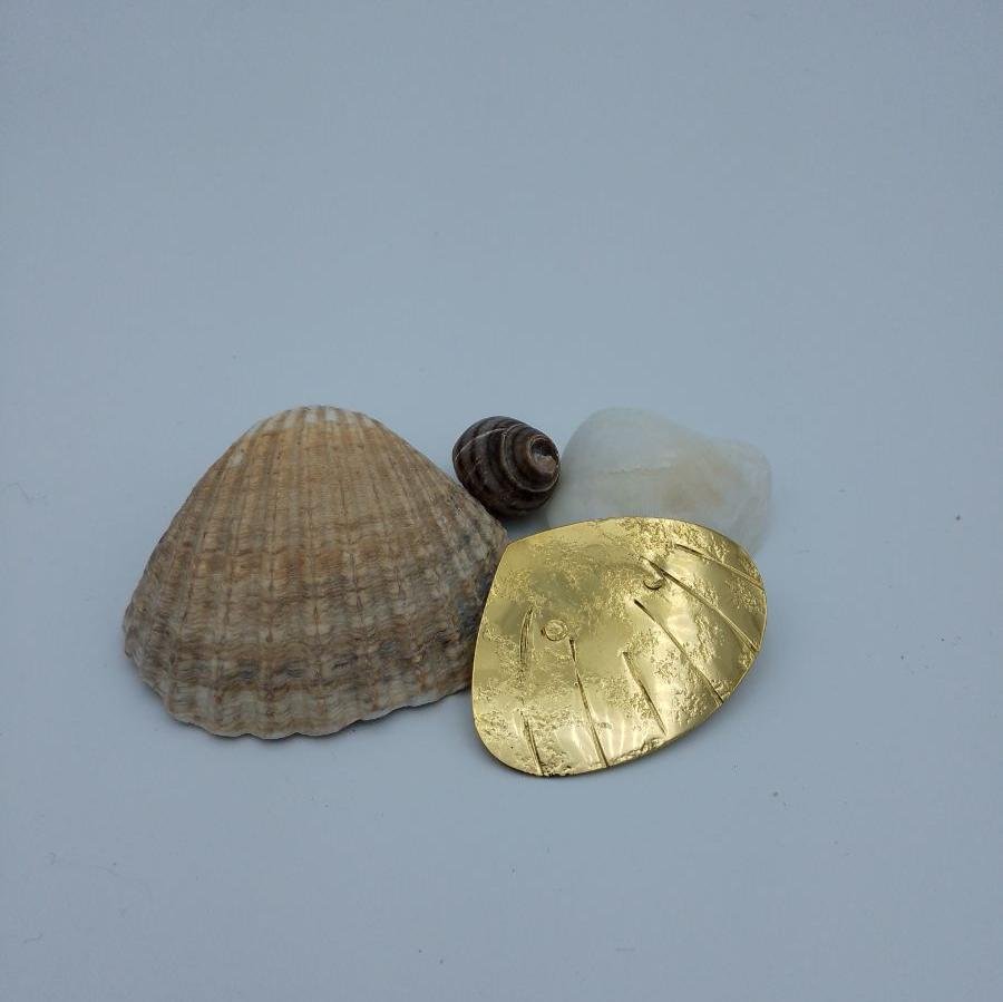 broche coquillage
